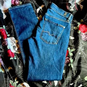 7 for all mandkind jeans straight size 32